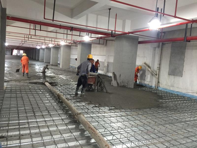 鋼結(jié)構(gòu)夾層搭建施工圖片