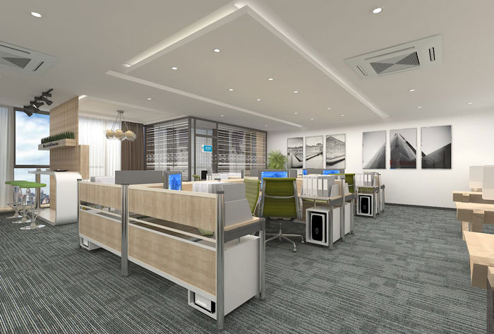 辦公室吊頂設(shè)計(jì)效果圖