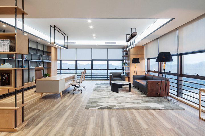 總經(jīng)理室效果圖