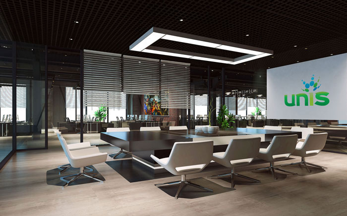 工業(yè)風(fēng)會(huì)議室裝修效果圖